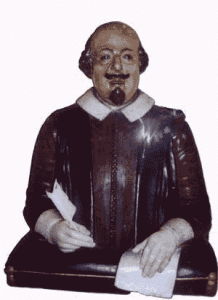 The Holy Trinity bust of Shakespeare