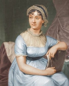 Jane Austen - a portrait by her sister Cassandra